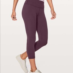 Lululemon cropped leggings